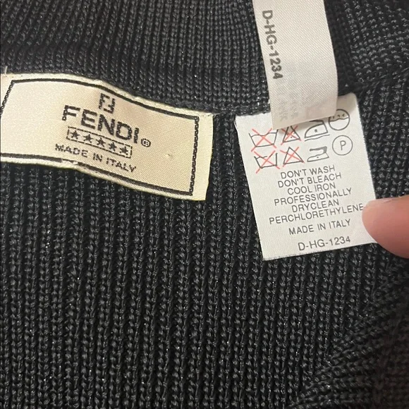 Fendi black sweater - Picture 5 of 16